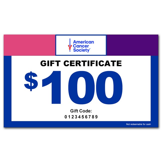 $100 Gift Certificate