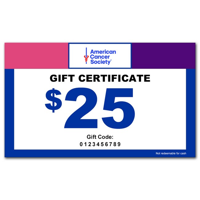 $25 Gift Certificate