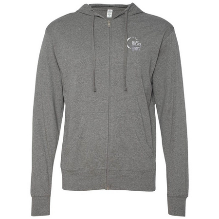 Full Zip Hooded T-Shirt